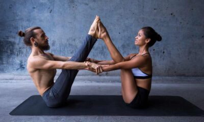 couple yoga poses