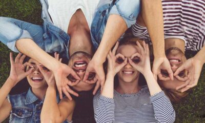 spending time with positive people